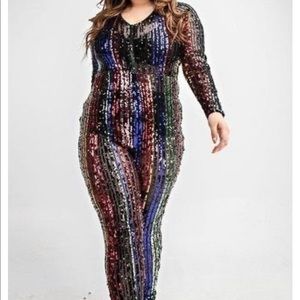 Plus Size Sequin